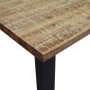 Dining Table 59.1"x35.4"x29.5" Solid Wood Acacia