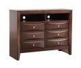 Glory Furniture Marilla G1525-TV2 Media Chest , Cappuccino