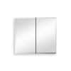 [PICK UP ONLY ] Frameless 2 Doors with 4 Adjustable Shelves both for Surface Recessed Medicine Cabinet