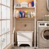 Joybos® 3-Tier Bathroom Metal Organizer Shelf Over Toilet With Doors