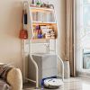 Joybos® 3-Tier Bathroom Metal Organizer Shelf Over Toilet With Doors