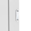 Single Door Bathroom Storage Cabinet with 4 Drawers White