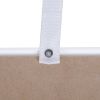 FCH One Door & Three Layers Bathroom Cabinet White